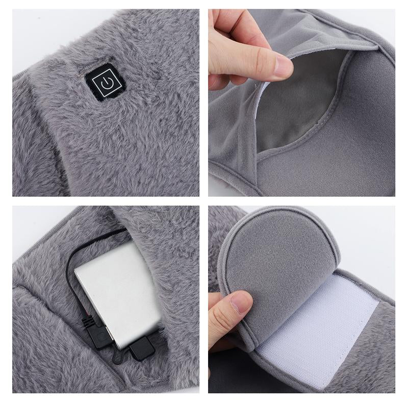 Heating Waist Belly Belt USB Powered, Hand Warmer 3 Temperature Settings, Ideal for Menstrual Period & Body Warmth