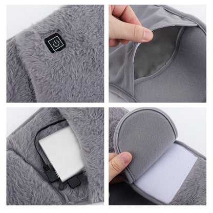 Heating Waist Belly Belt USB Powered, Hand Warmer 3 Temperature Settings, Ideal for Menstrual Period & Body Warmth